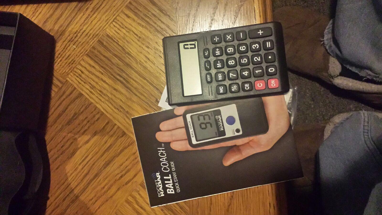 Pocket Radar Ball Coach (NOT Compatible w/Sports App) - Baseball Radar Gun customer photo 2