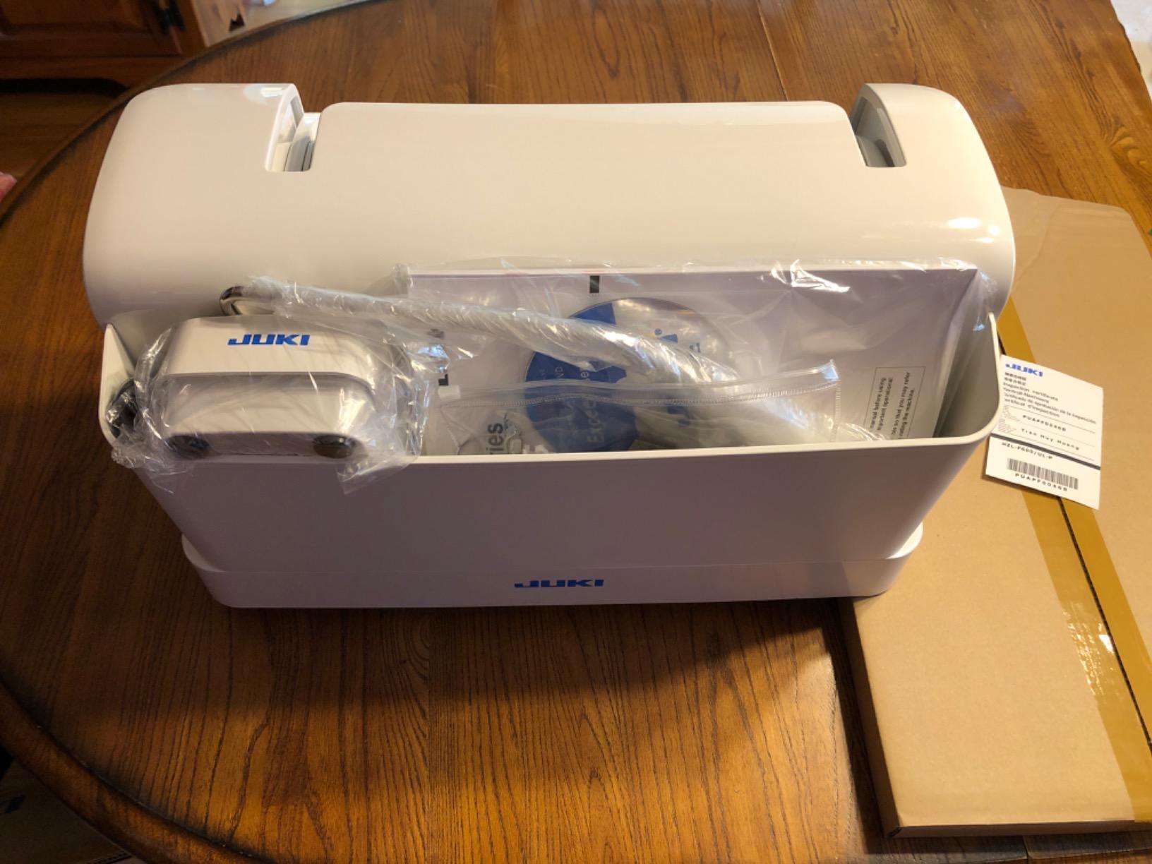 Juki HZL-F600 Full Sized Computer Sewing and Quilting Machine customer photo 2