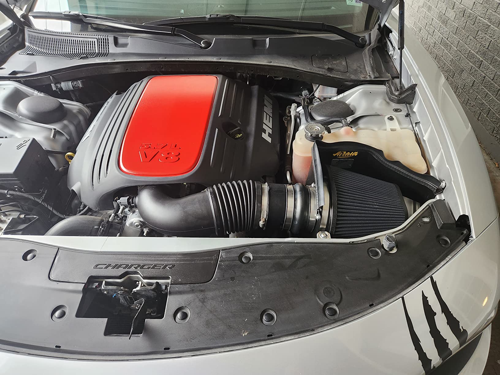 AIRAID Cold Air Intake System by K&N by K&N: Increased Horsepower, Dry Synthetic Filter: Compatible with 2011-2022 CHRYSLER/DODGE (300, 300C, 300S, Challenger, Charger) AIR-352-210 customer photo 1
