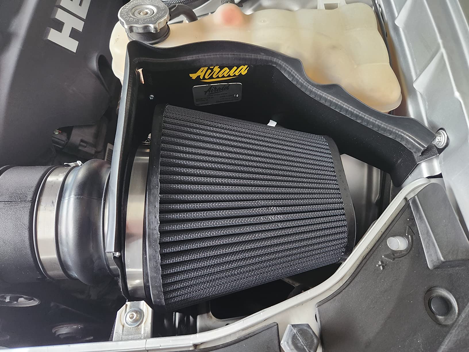 AIRAID Cold Air Intake System by K&N by K&N: Increased Horsepower, Dry Synthetic Filter: Compatible with 2011-2022 CHRYSLER/DODGE (300, 300C, 300S, Challenger, Charger) AIR-352-210 customer photo 2