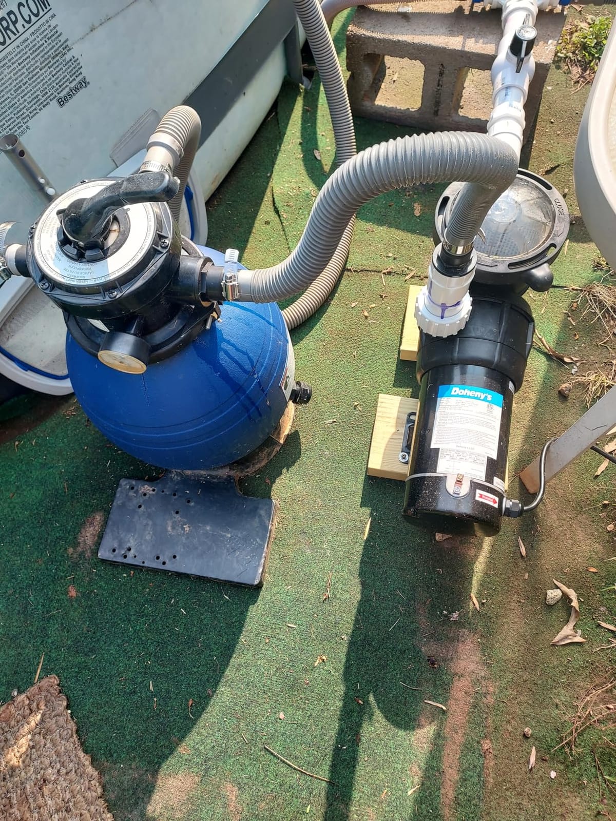 Doheny's 1.5 HP Above Ground Swimming Pool Pump customer photo 1