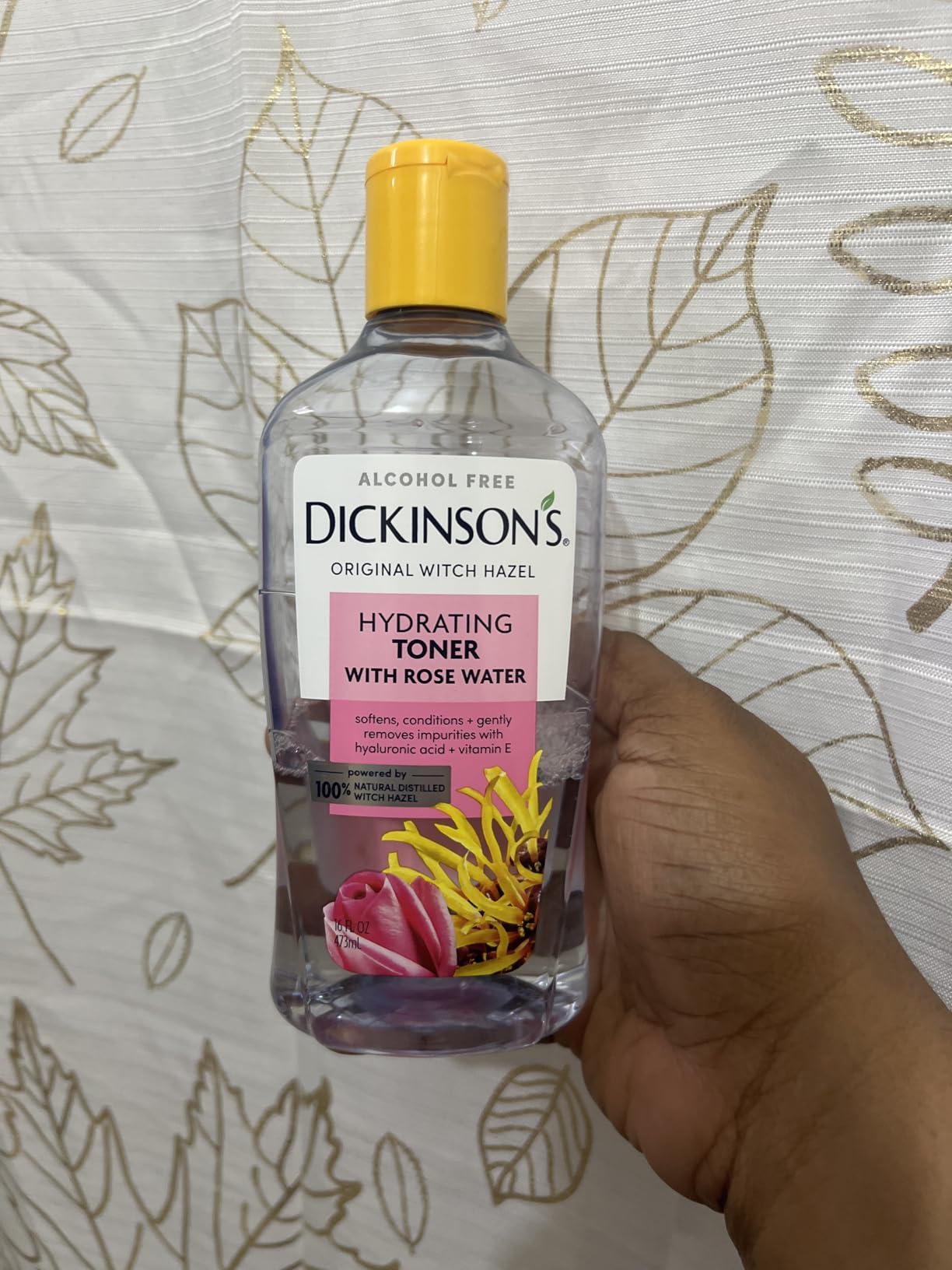 Dickinson's Witch Hazel Hydrating Toner with Rosewater | 16 Fl Oz customer photo 1
