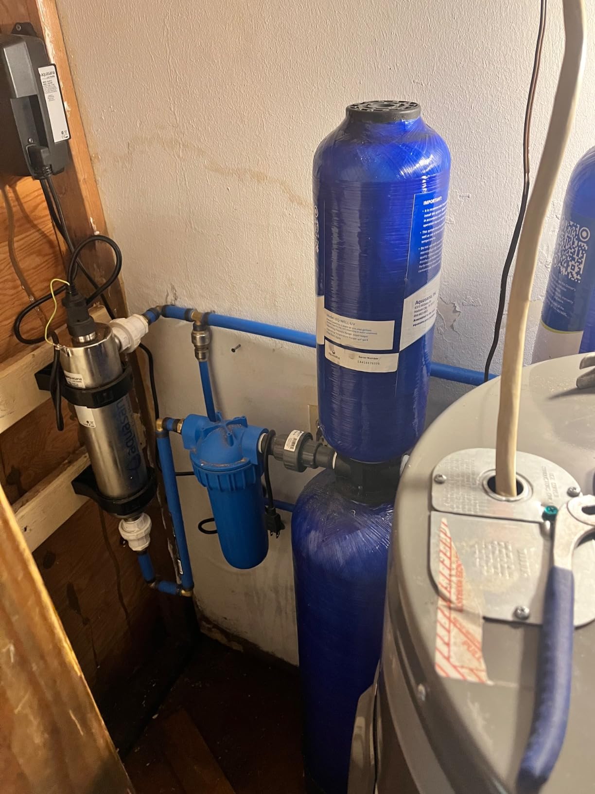 Aquasana Whole House Well Water Filter | 500K Gal | UV | EQ-Well-UV-PRO-AST customer photo 1