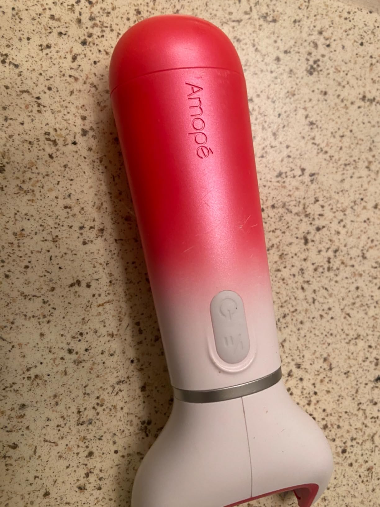 Amope Pedi Perfect Electric Callus Remover Foot File w/ Diamond Crystals, Pedicure Tool for Feet, Removes Hard & Dead Skin, Feet Scrubber & Buffer, Splashproof, w/ Extra Coarse Roller Head, 1 Count customer photo 2