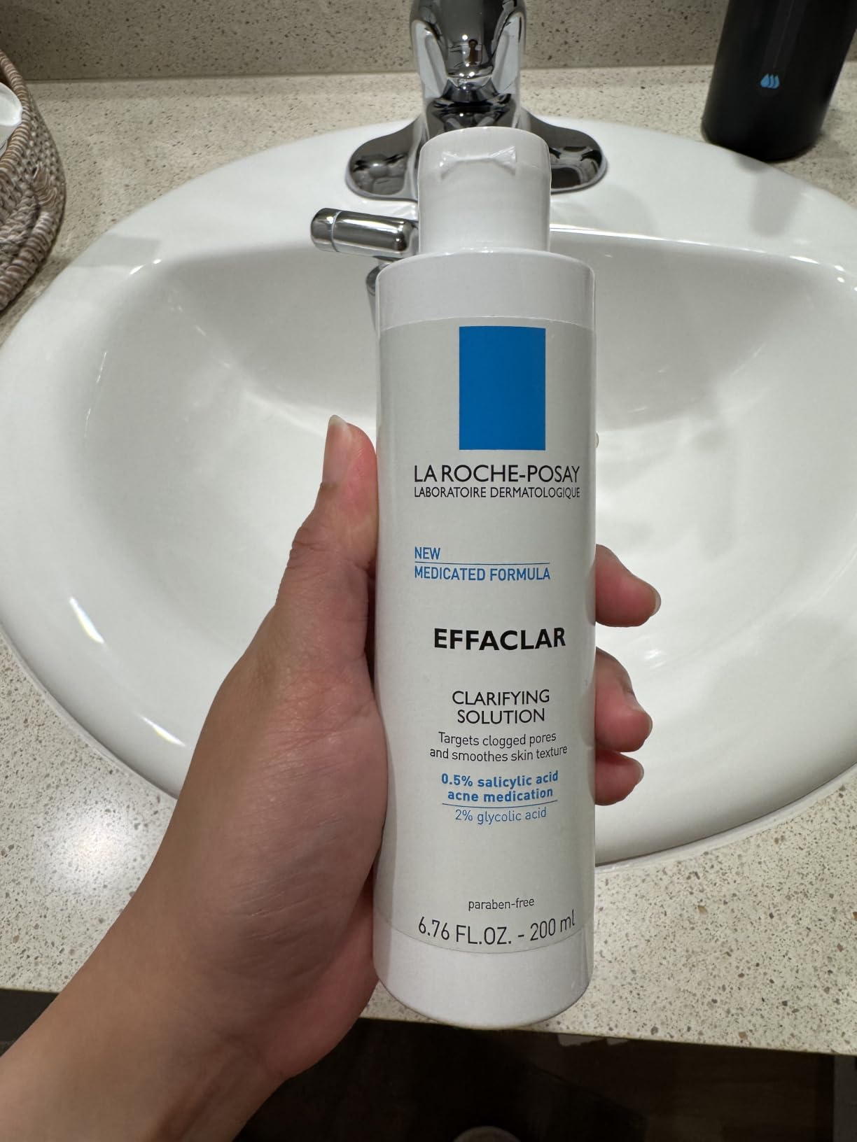 La Roche-Posay Effaclar Clarifying Solution Salicylic Acid Toner, 6.7oz customer photo 2