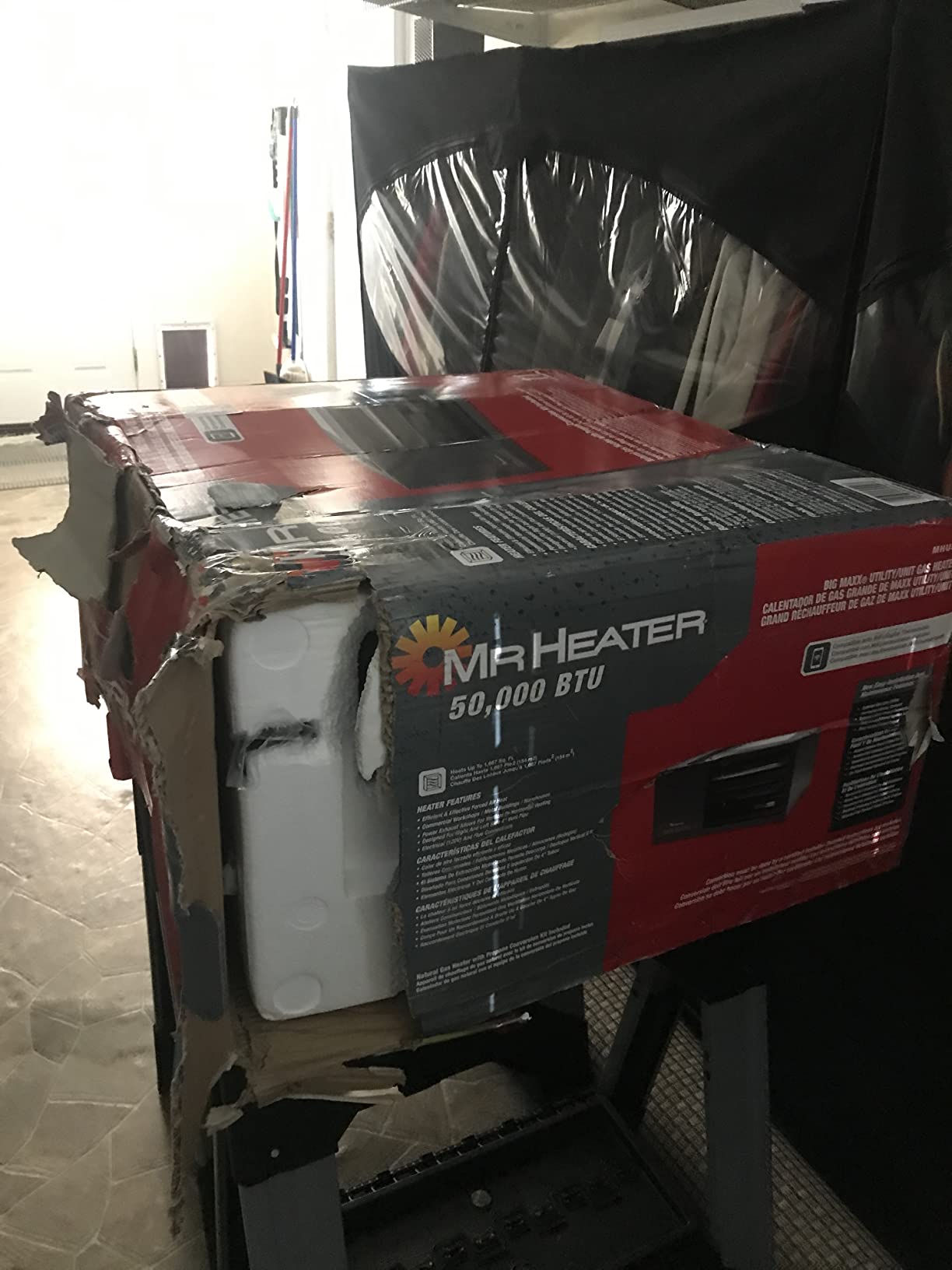 Mr. Heater 50,000 BTU Forced-Air Unit Heater (Propane or Natural Gas) customer photo 2