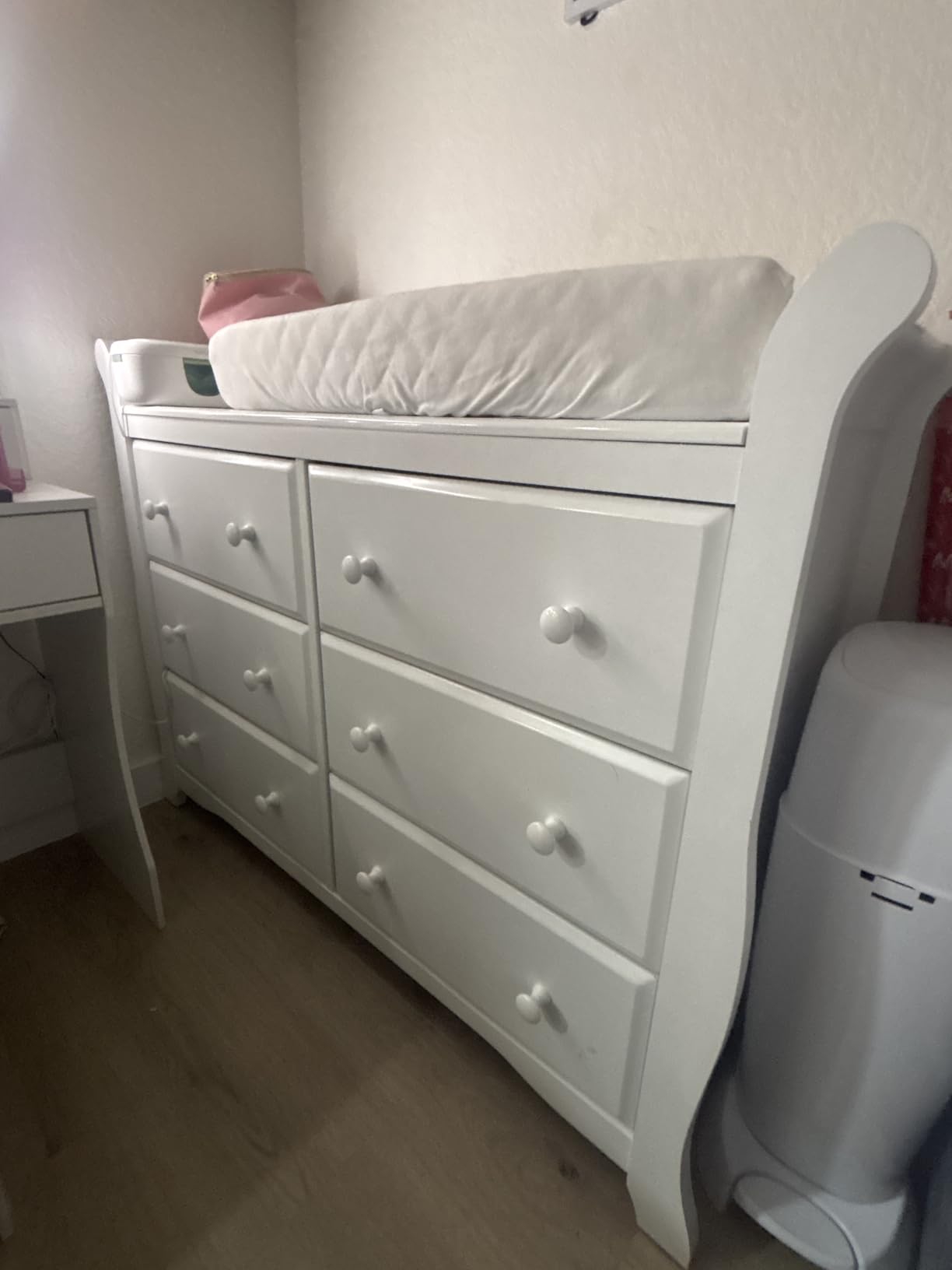Storkcraft Avalon 6 Drawer Double Dresser, White customer photo 1