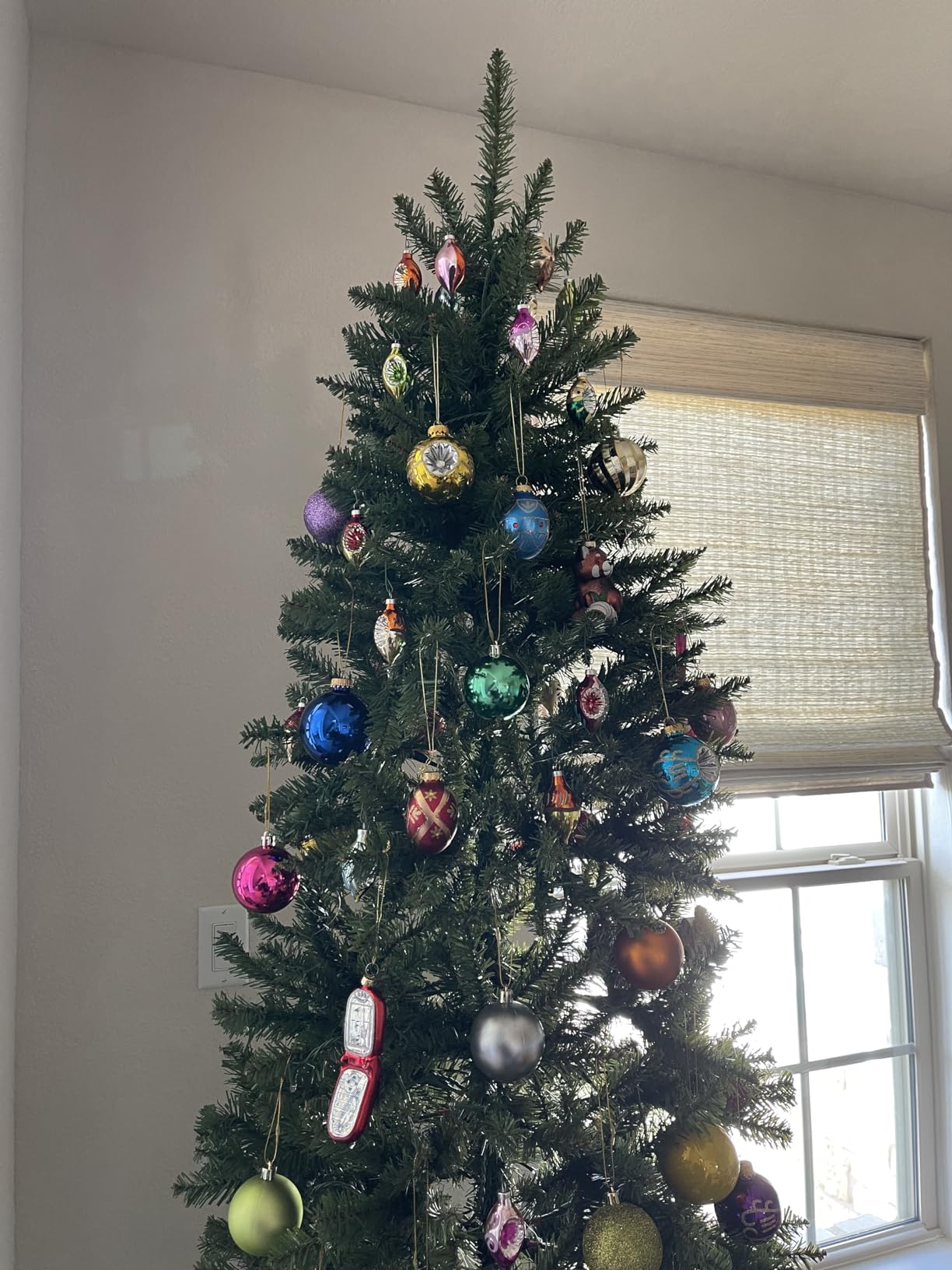 Kurt S. Adler Glass Decorative Egg Ornament, 45mm, Set of 9, Multicolored (GG0517) customer photo 2