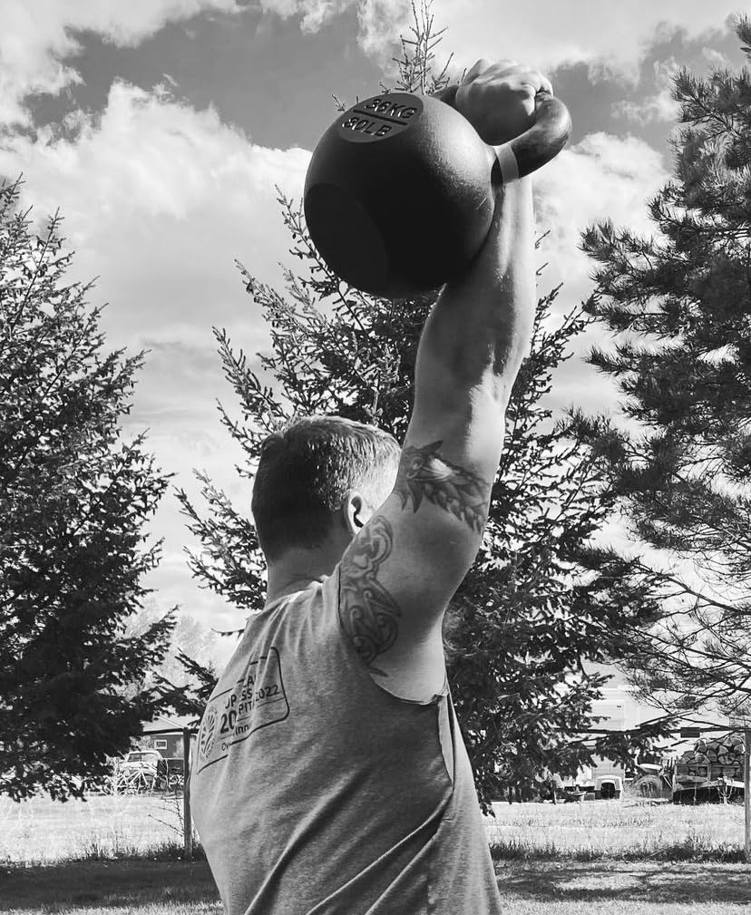 REP Fitness Kettlebell Set and Singles, 4kg to 24kg, 9lb to 53lb Weight Range, Cast Iron, Strength Exercise Training, Home Gym, Power Workout Equipment, Free Weights, Dumbbell Alternative customer photo 2