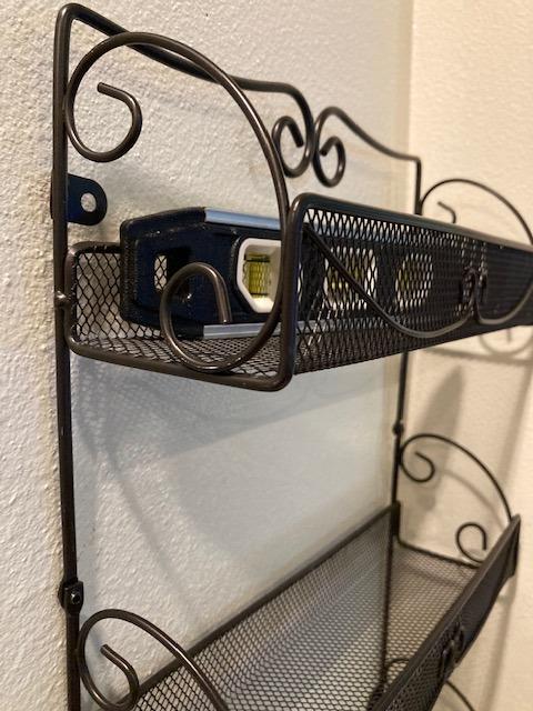 Deco Brothers 3 Tier Wall Mounted Hanging Spice Rack, Bronze customer photo 2