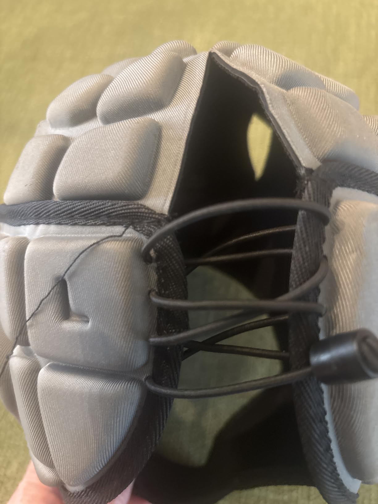 COOLOMG Soft Shell Flag Football Helmet 7v7 Rugby Helmet Scrum Cap customer photo 1