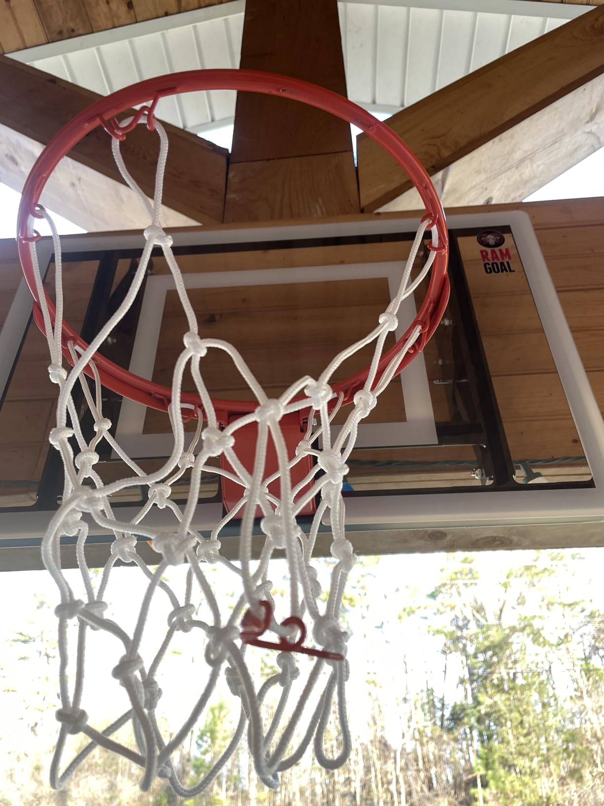 RAMGOAL Wall Mounted Indoor Adjustable Mini Basketball Hoop with Ball | 24