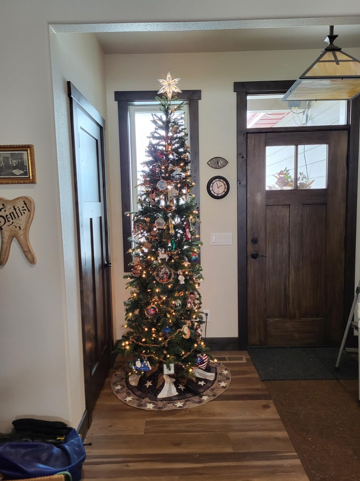 Kurt Adler 10-Light 6-Point Capiz Star Treetop with Scroll Design customer photo 2