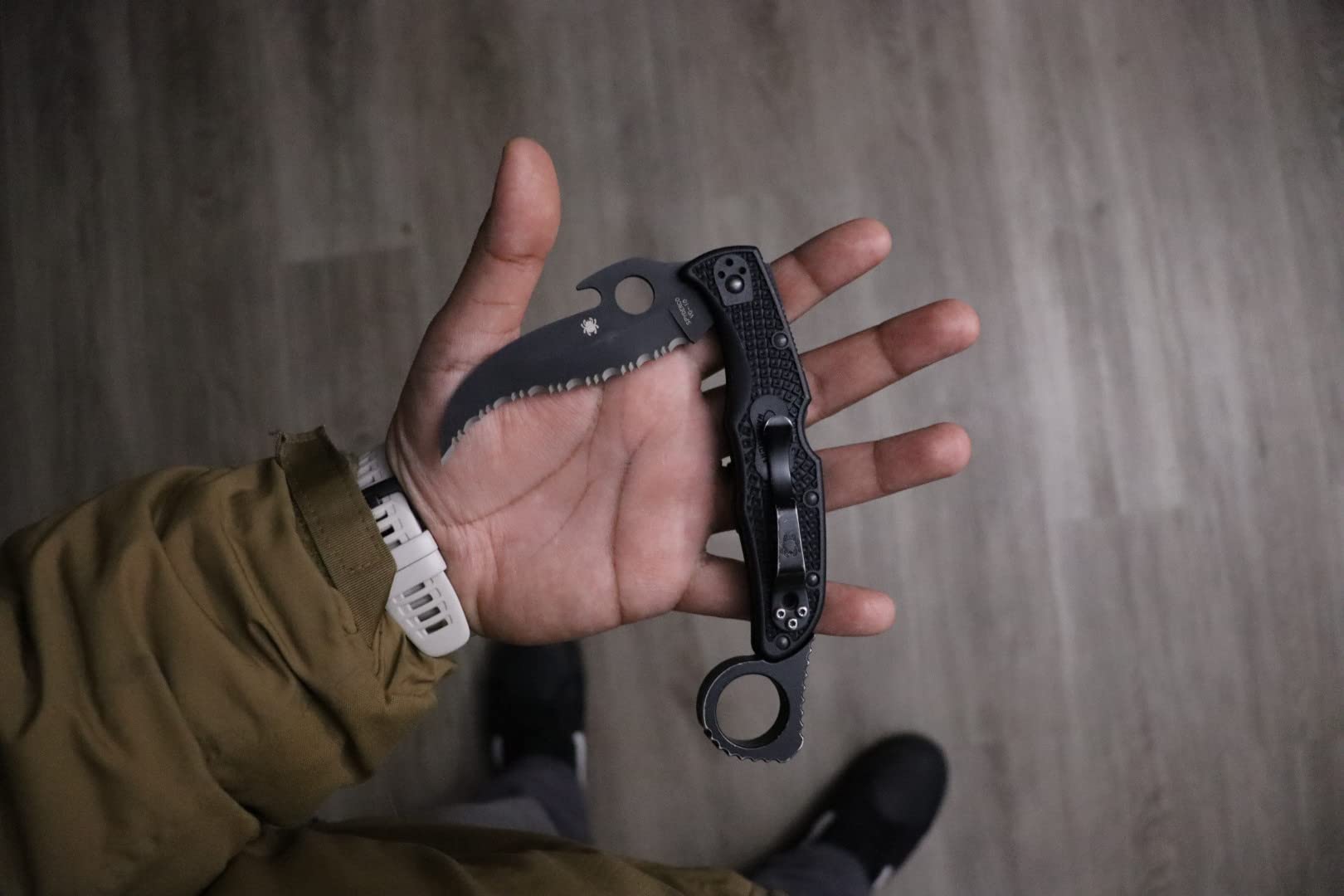 Spyderco Matriarch 2 Emerson Opener Folding Pocket Knife, SpyderEdge customer photo 1