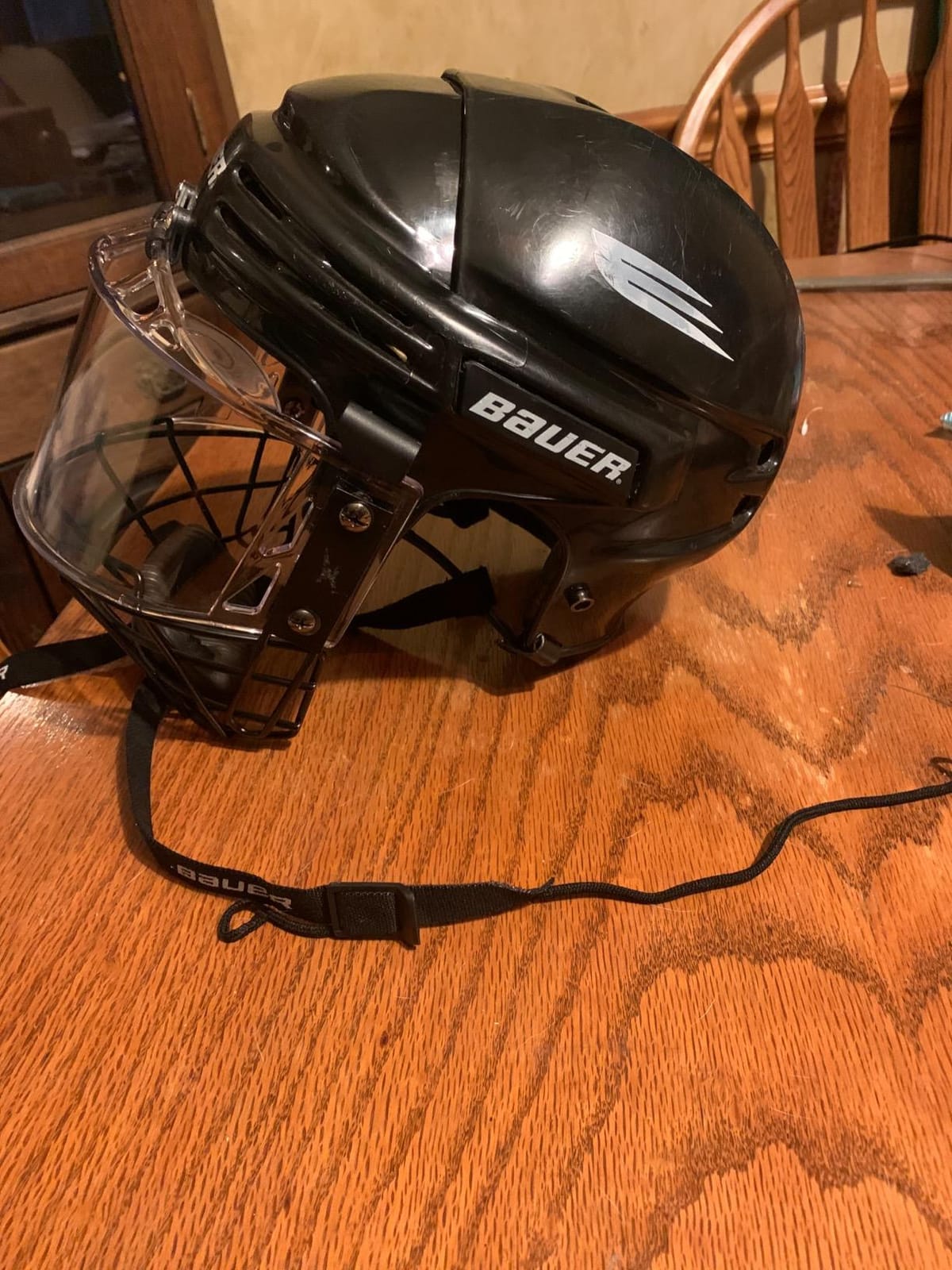 TronX S920 Senior Full Hockey Helmet Cage & Shield Clear Certified Anti-Fog/Anti-Scratch Combo Hybrid - Upgraded New 2025 Model customer photo 2