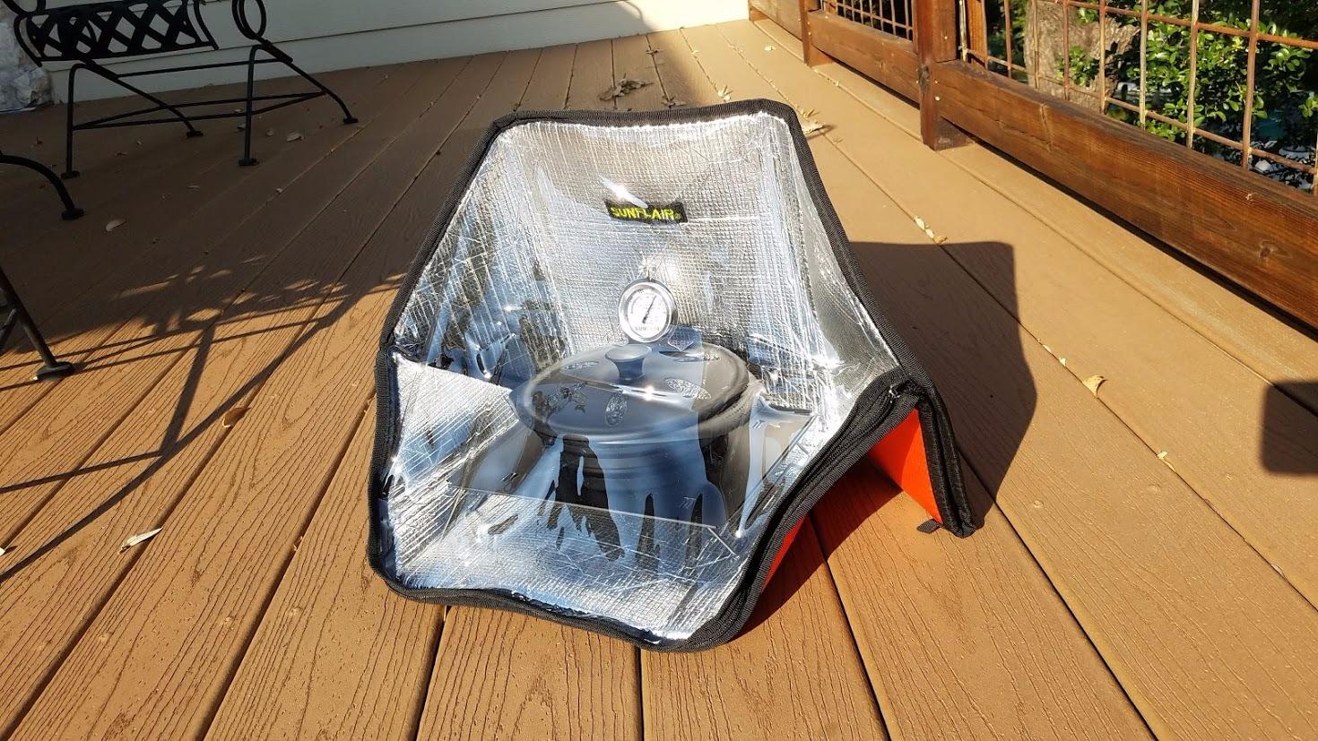 Sunflair Mini Portable Solar Oven… customer photo 1