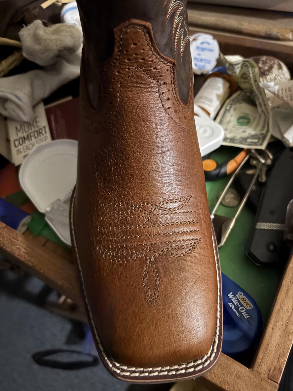 Ariat Men's Sport Western Wide Square Toe Cowboy Boot customer photo 2