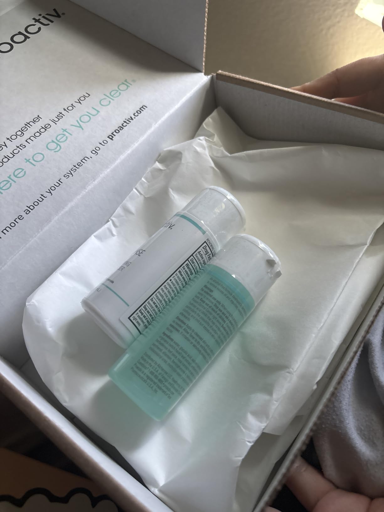 Proactiv 3 Step Acne Treatment - Benzoyl Peroxide Face Wash, Repairing Acne Spot Treatment for Face and Body, Exfoliating Toner - 30 Day Complete Acne Skin Care Kit customer photo 1