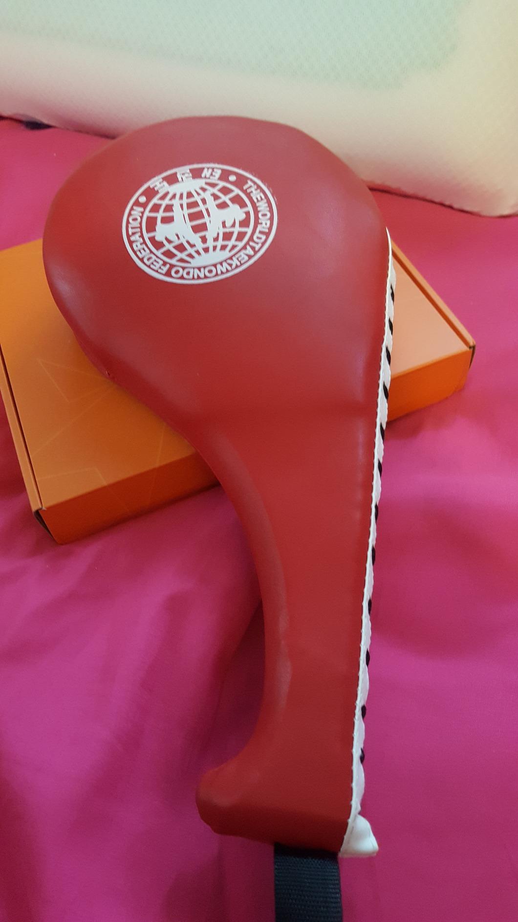 2 Pack Taekwondo Kick Pads, Durable Kicking Target Pads for TKD Karate Martial Arts Strike Kickboxing Training Muay Thai MMA Fight Gear customer photo 1