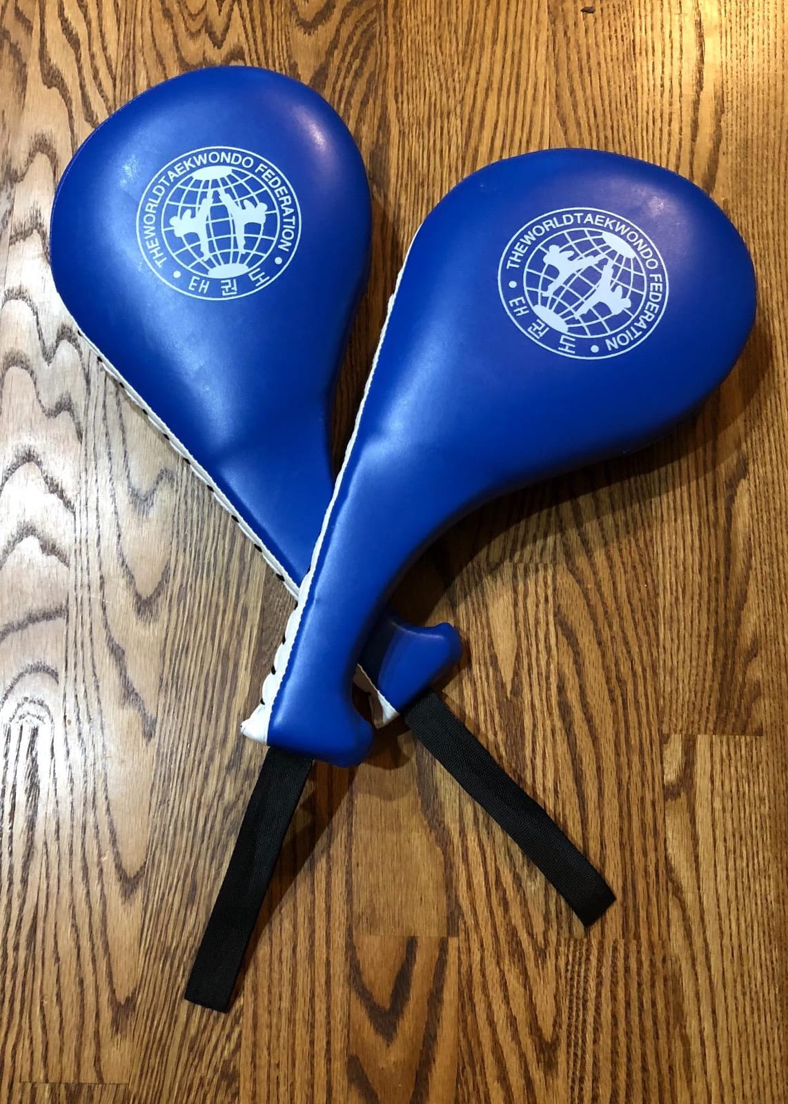 2 Pack Taekwondo Kick Pads, Durable Kicking Target Pads for TKD Karate Martial Arts Strike Kickboxing Training Muay Thai MMA Fight Gear customer photo 2