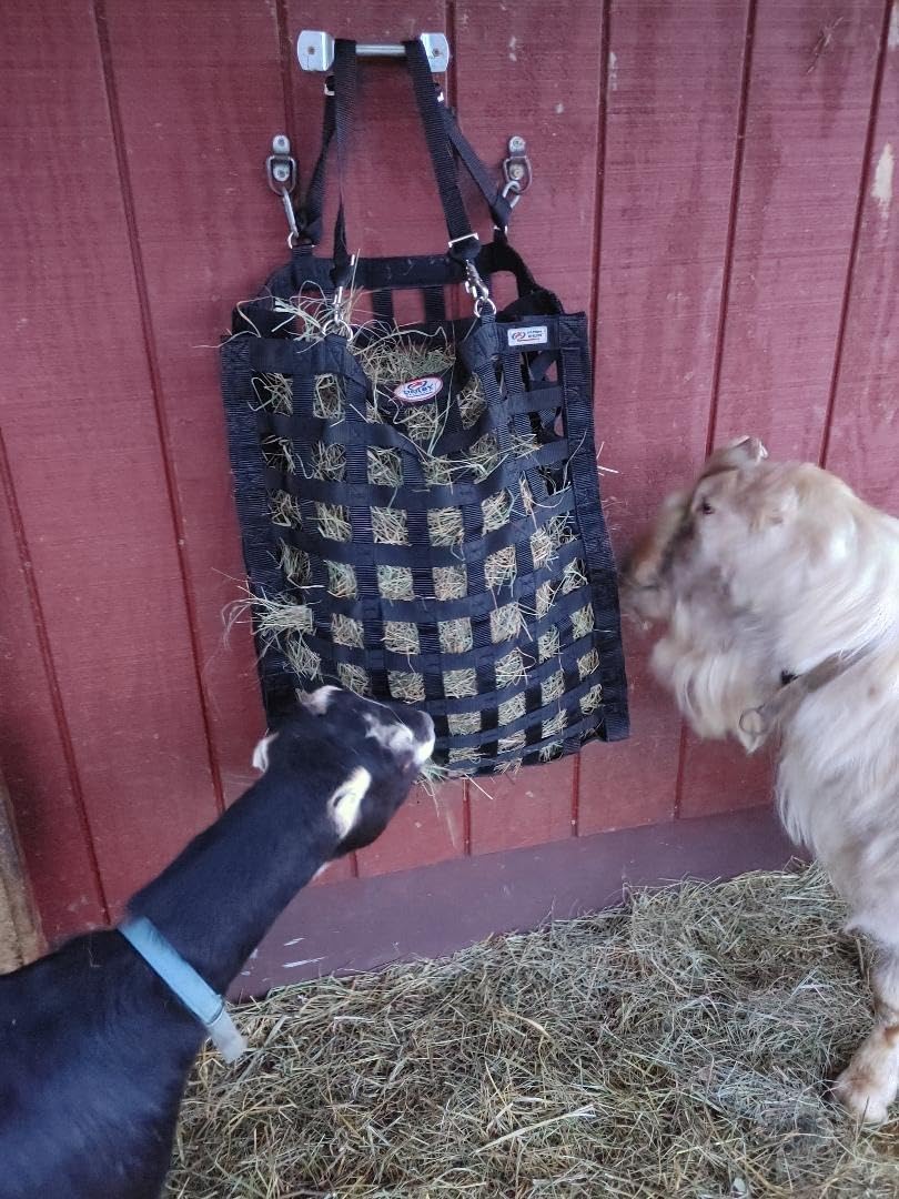 Derby Originals Front Web Slow Feeder Horse Hay Bag Super Tough Bottom with 6 Month Warranty customer photo 1