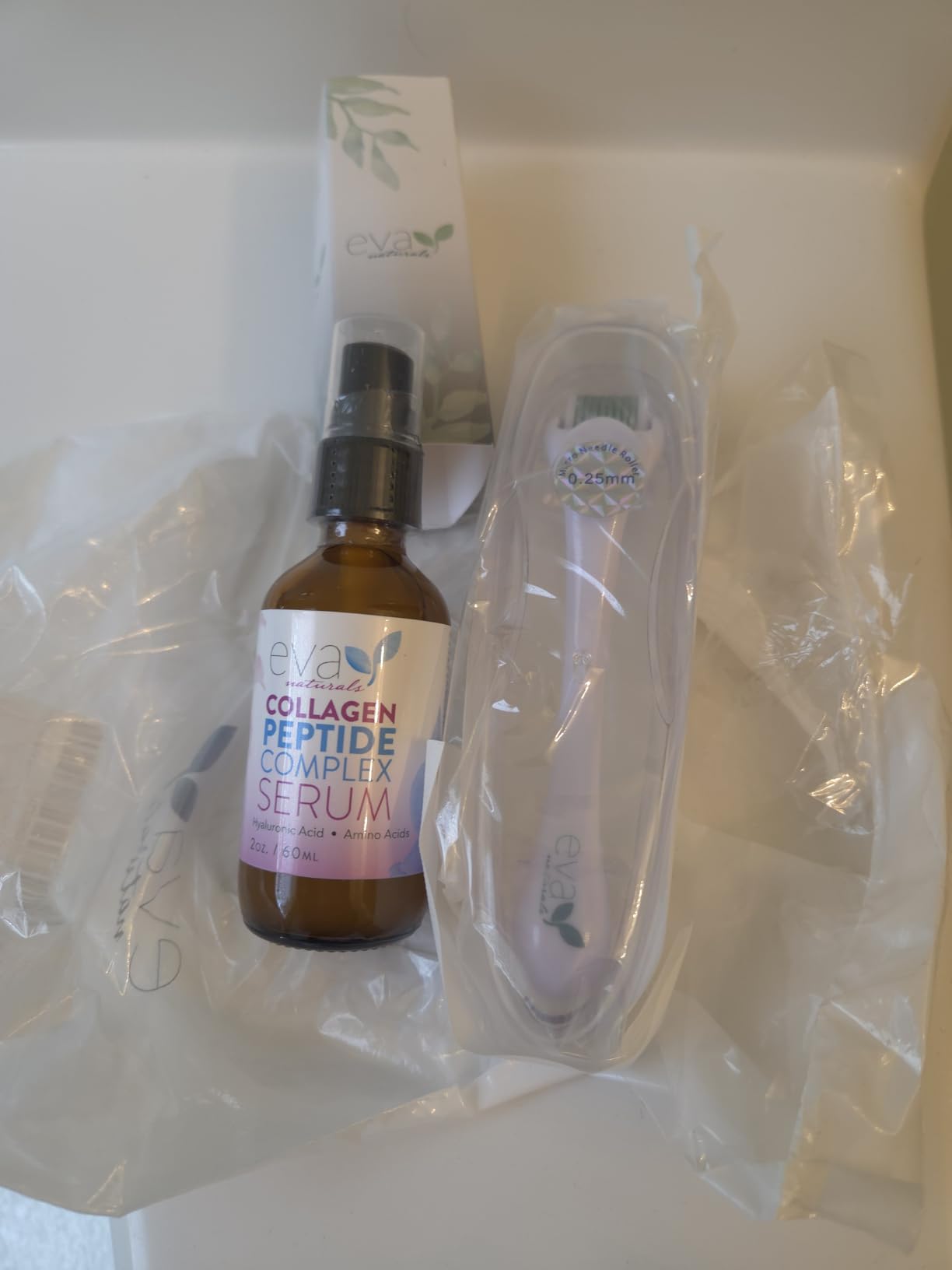 Eva Naturals Collagen Multi Peptide Serum for Face, Anti Aging, 2 oz customer photo 1