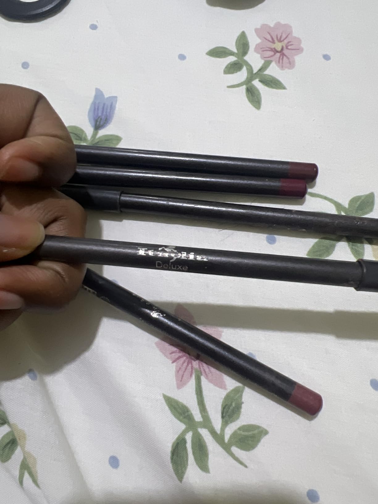 12pc Italia Deluxe Ultra Fine Lip Liner set of 12 color customer photo 2