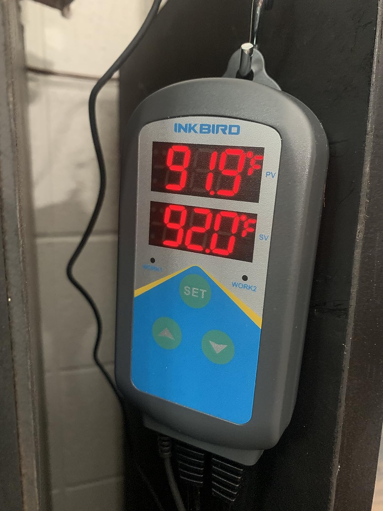 Inkbird ITC-306T Pre-Wired Electronic Heating Thermostat Temperature Controller and 24 Hours Digital Day & Night Cycle Timer Controller for Seed Germination Reptiles Hatching customer photo 2