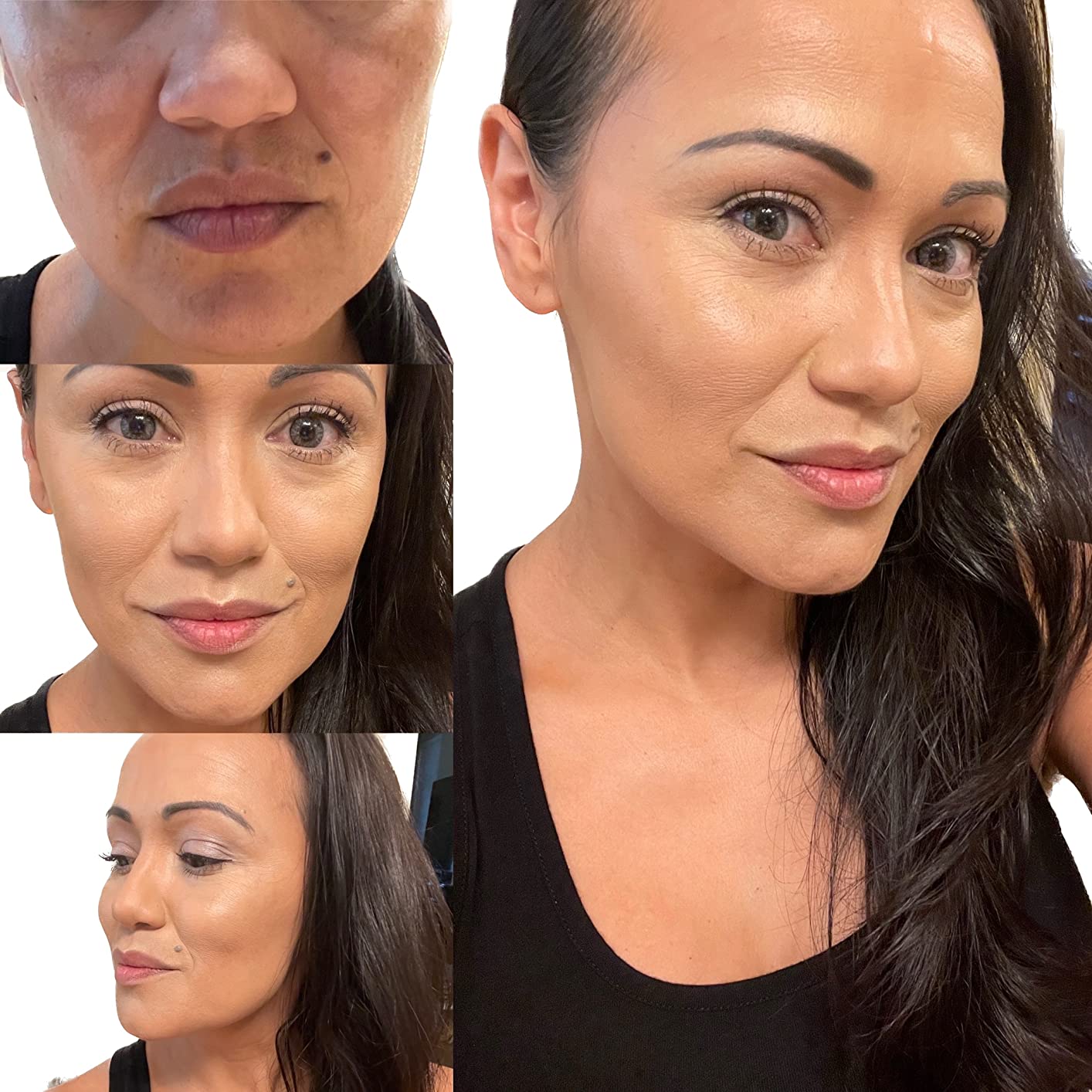 Aesthetica Cosmetics Cream Contour and Highlighting Makeup Kit Vegan | Contouring Foundation/Concealer Palette - Vegan & Cruelty Free - Step-by-Step Instructions Included customer photo 1