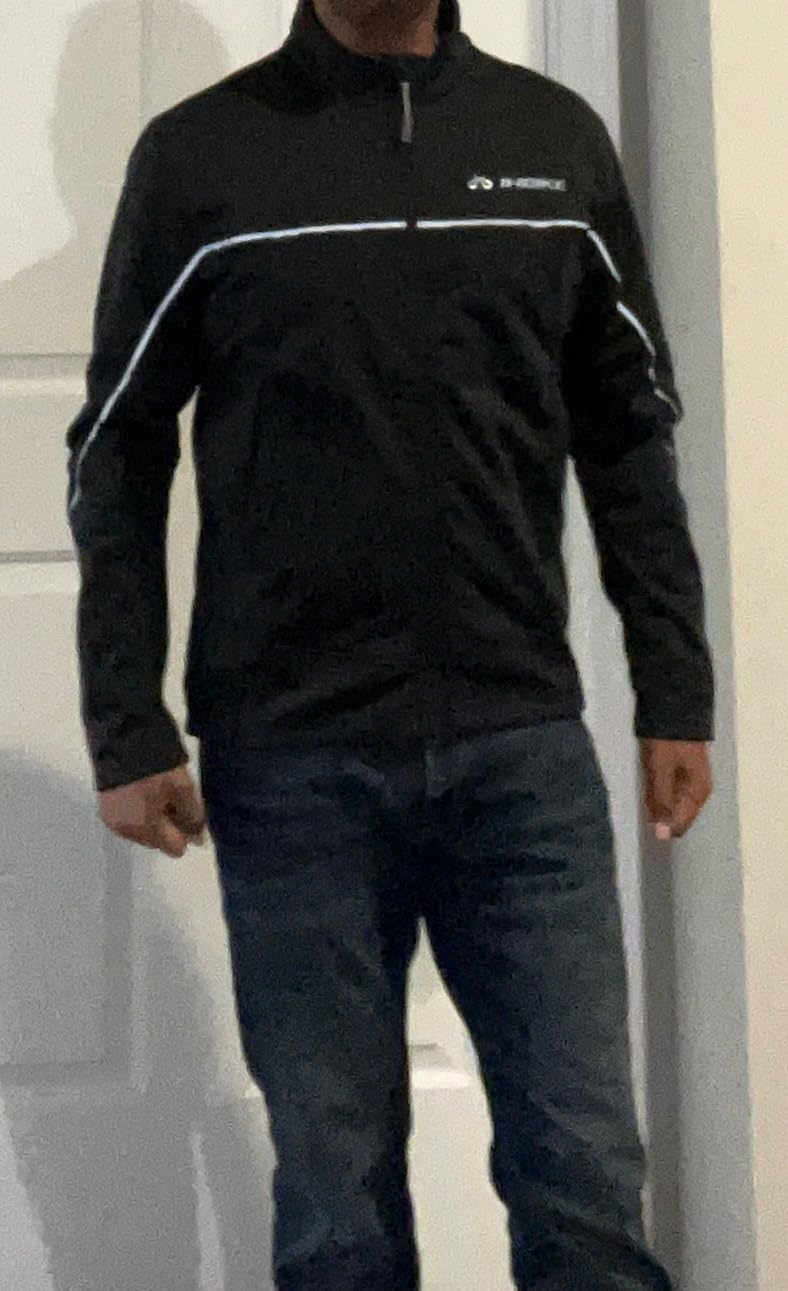 INBIKE Men Cycling Jacket, Winter Fleece Thermal Windproof SoftShell Coat customer photo 1