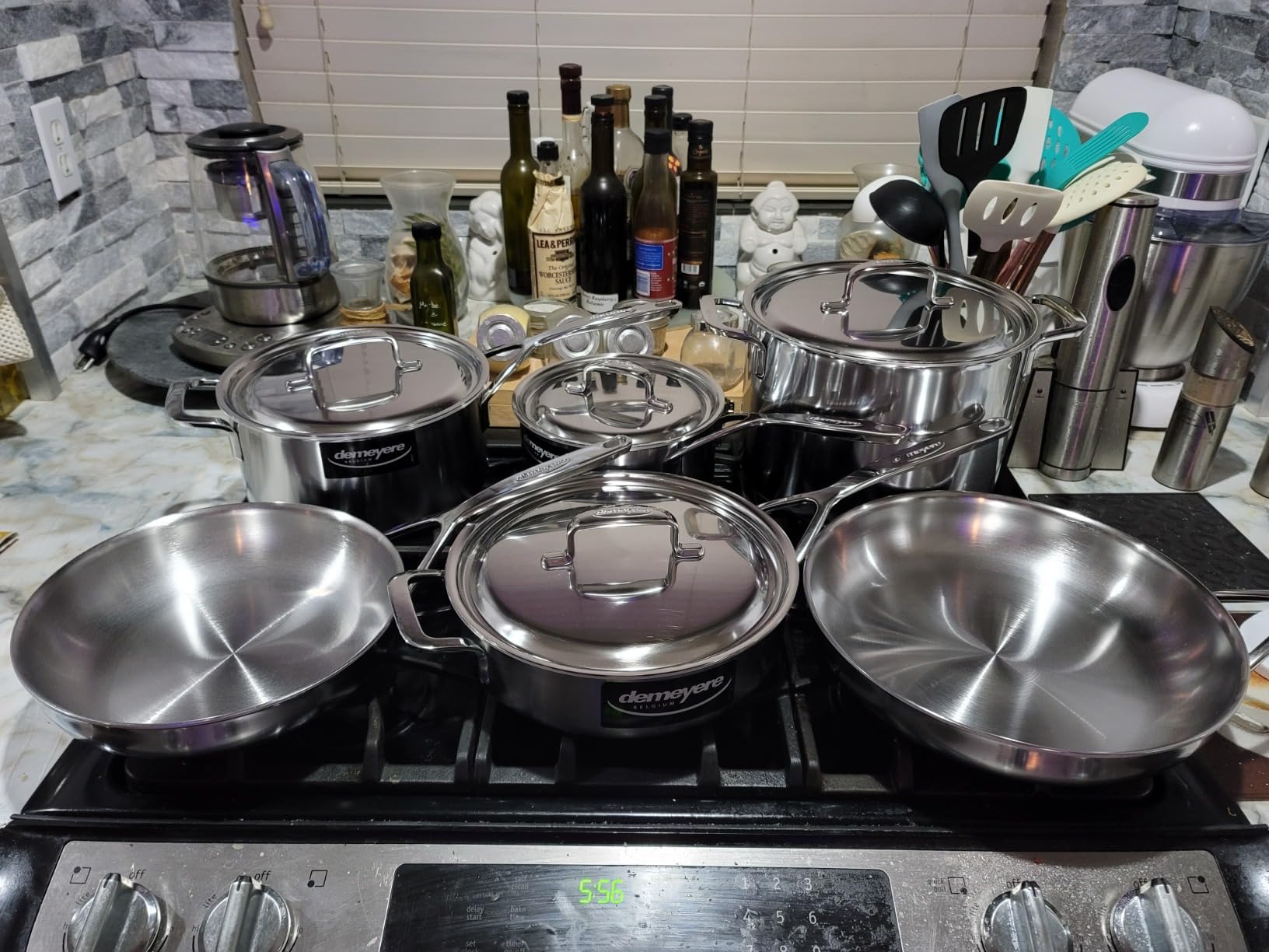 Demeyere 5-Plus Stainless Steel 10-piece Cookware Set customer photo 1