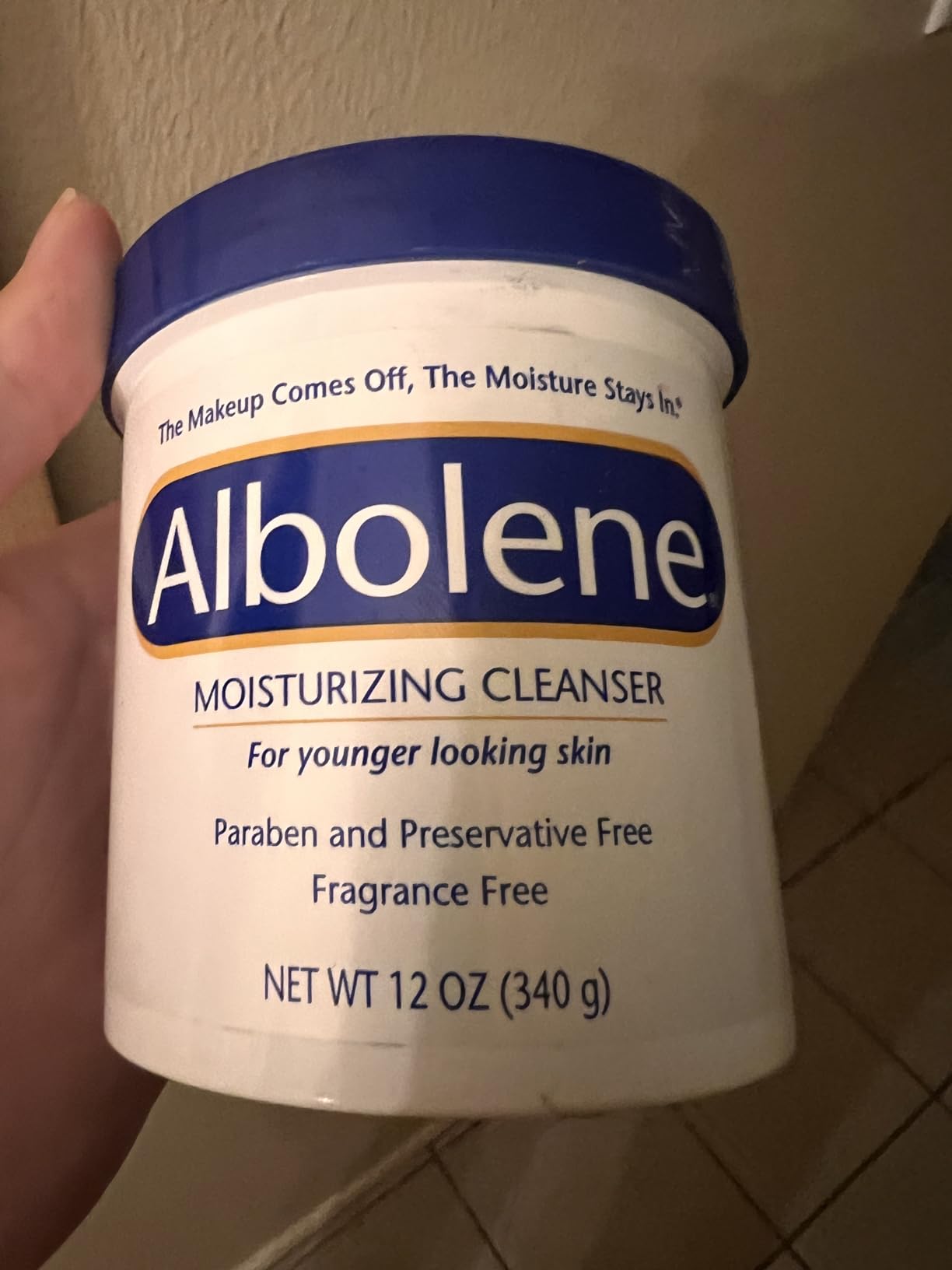 Albolene Moisturizing Cleanser & Makeup Remover, Fragrance-Free, 12 oz customer photo 1