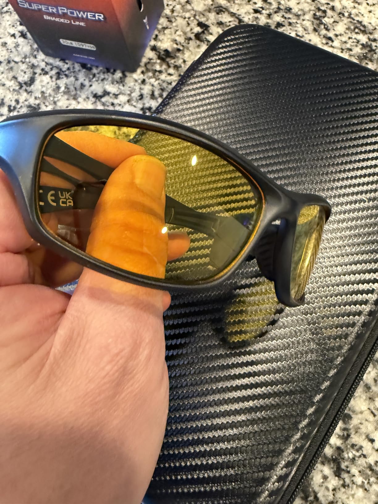 Duduma Polarized Sports Sunglasses for Men Women Running Cycling Fishing Golf Driving Shades Sun Glasses Tr90 customer photo 2