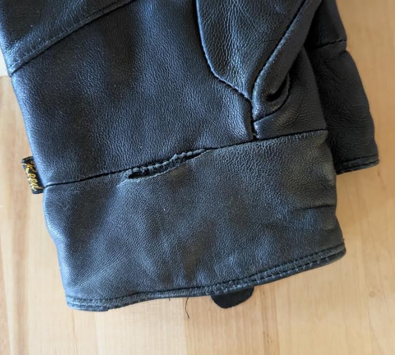REED Men's Genuine Leather Warm Lined Driving Gloves customer photo 1