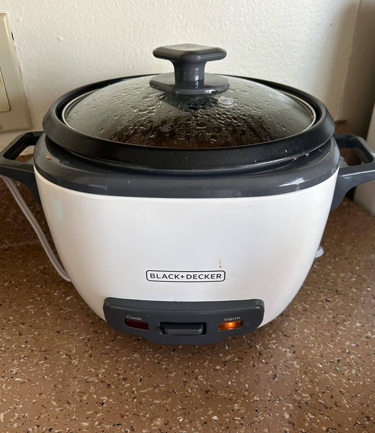 BLACK+DECKER 16-Cup Rice Cooker, RC516, 8-Cup Uncooked Rice, Steaming Basket, Removable Non-Stick Bowl, One Touch customer photo 1