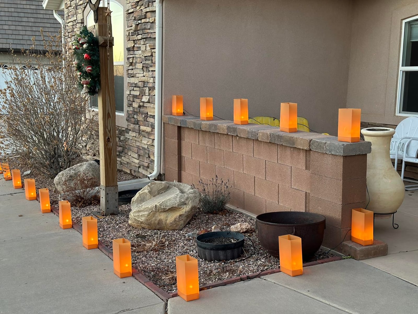 Lumabase 32310 Electric Luminaria Kit, Tan customer photo 1
