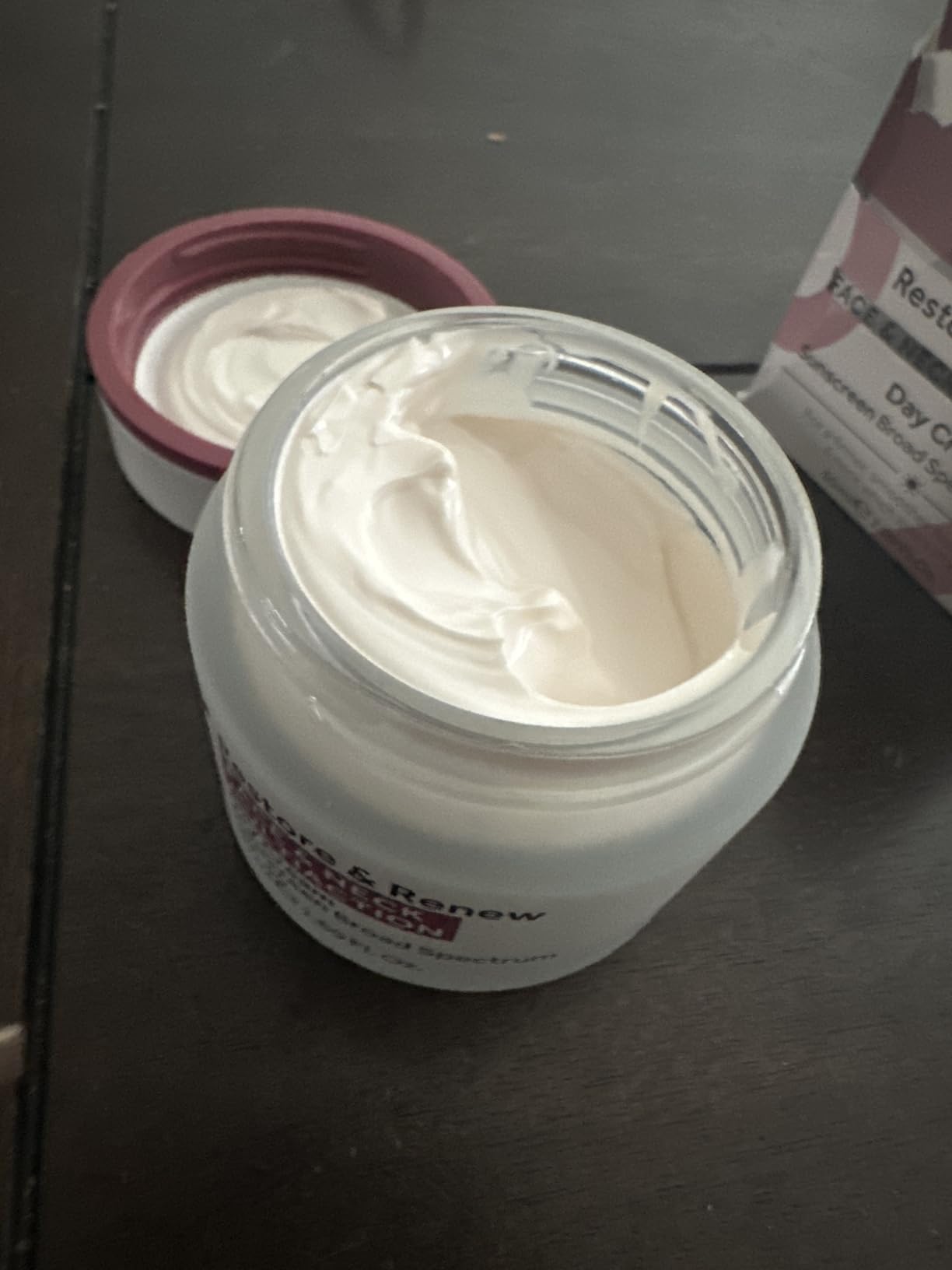 No7 Restore & Renew Multi Action Face & Neck Cream - Anti Aging Face Moisturizer with SPF 30 - Helps to Firm & Hydrate Crepey Skin - Formulated with Hyaluronic Acid, Peptides & Ceramides (1.69 Oz) customer photo 1