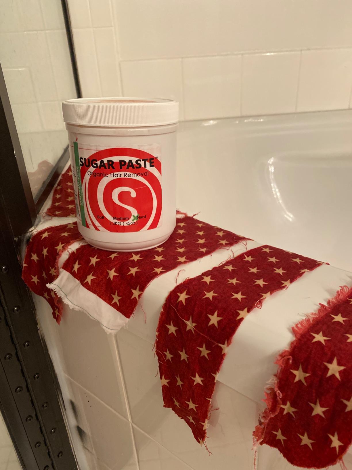 Sugaring Paste - Hard 1.3kg 45Oz for Toughest Hair (Bikini, Brazilian, Underarms) customer photo 1