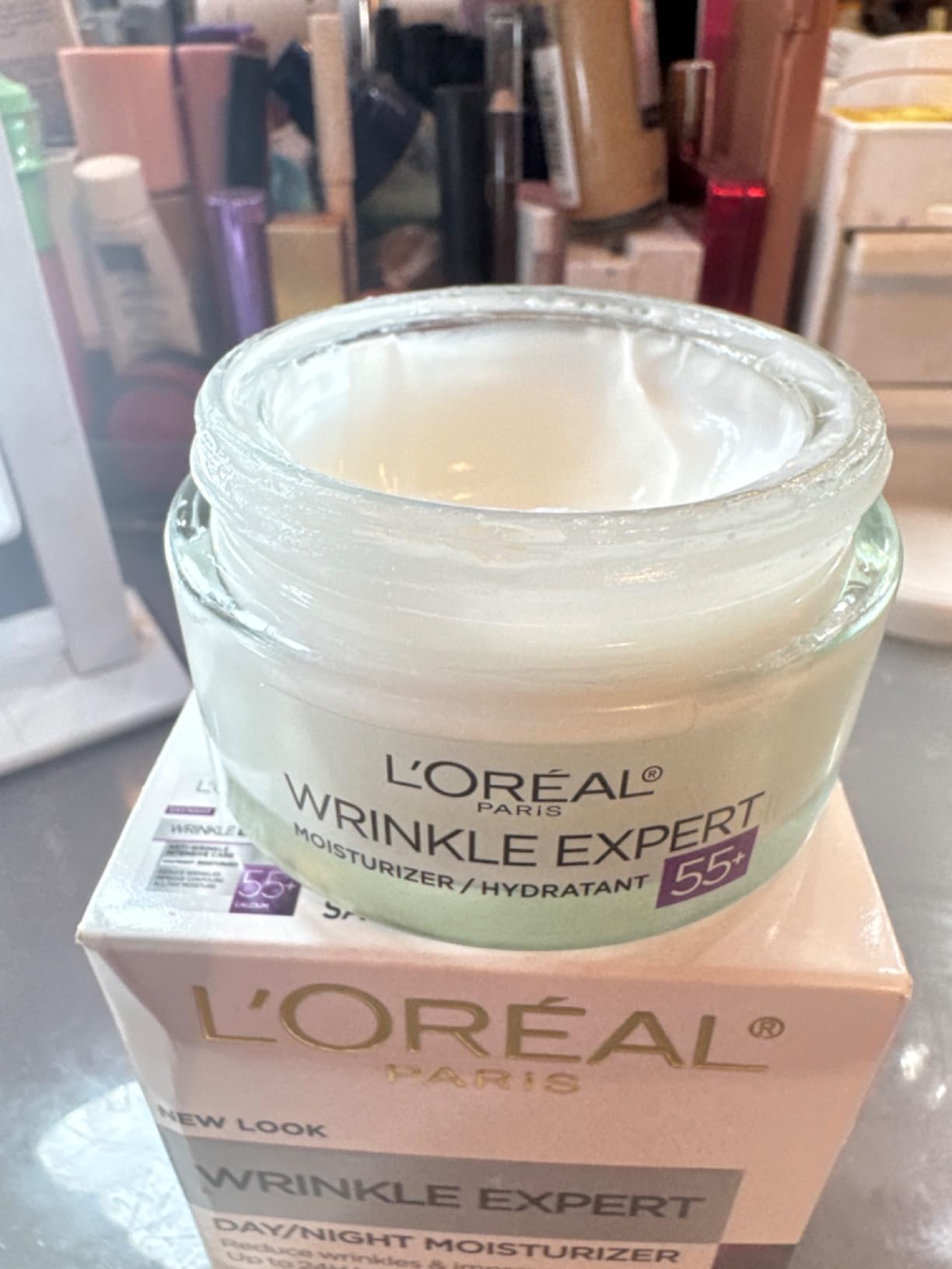 L'Oreal Paris Wrinkle Expert 35+ Anti-Aging Face Moisturizer with Collagen 1.7 oz customer photo 1