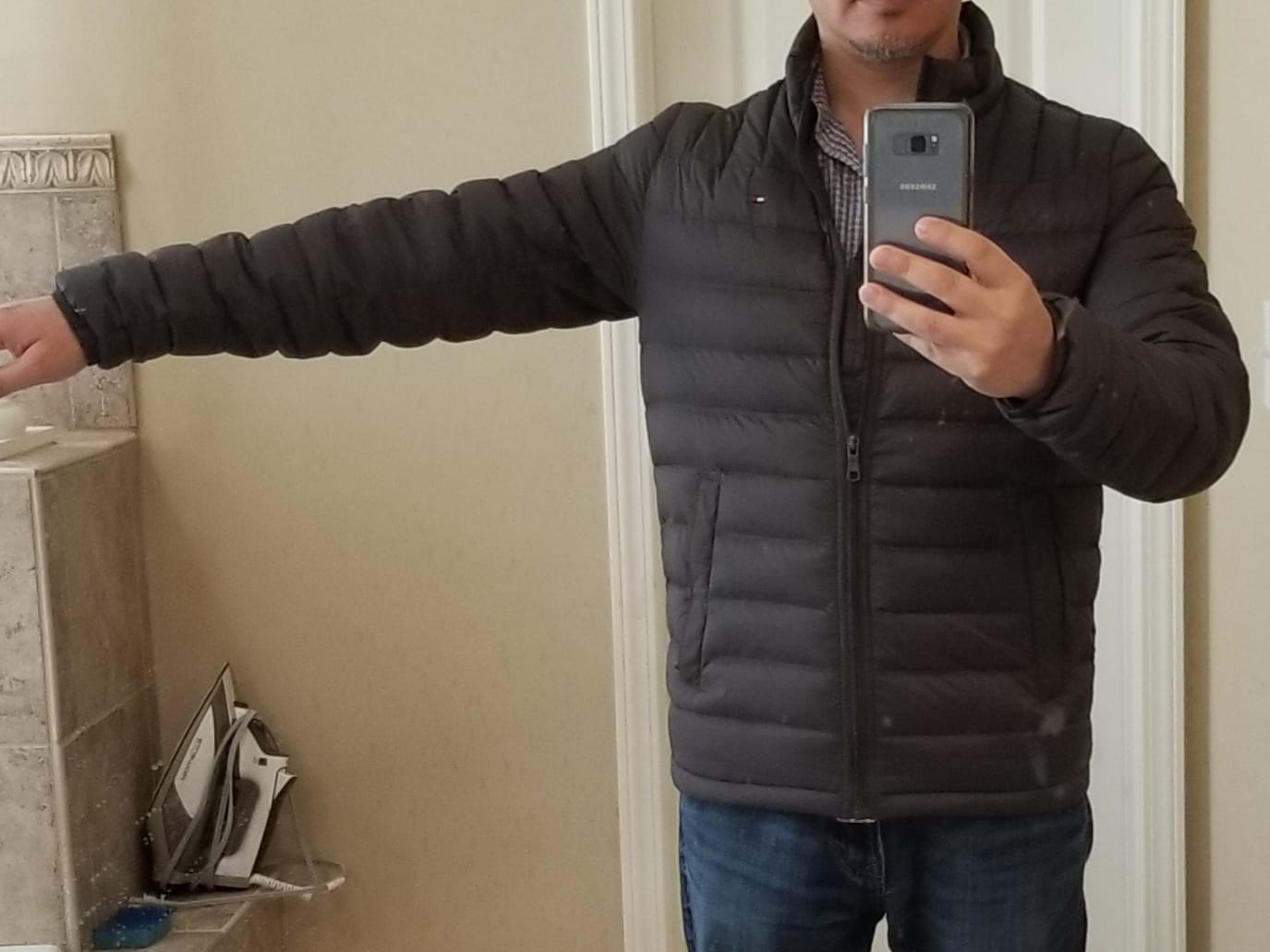 Tommy Hilfiger Men's Packable Down Puffer Jacket customer photo 1