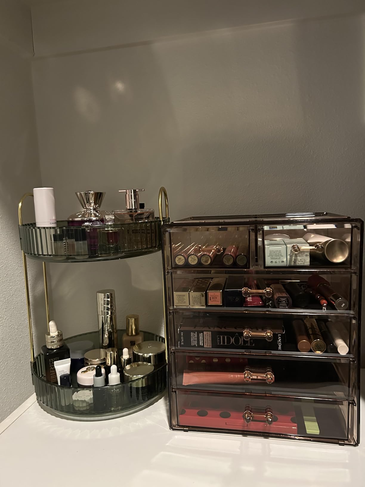Sorbus 6-Drawer Makeup Organizer with Small & Wide Drawers (Clear) customer photo 2