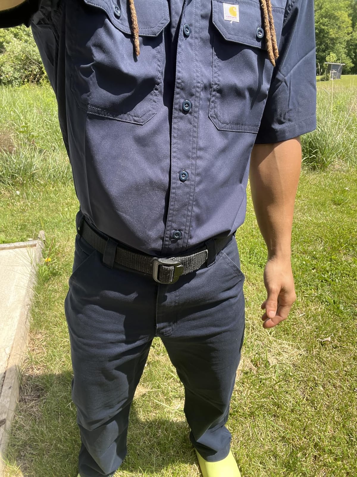 Carhartt Men's Relaxed Straight Rigby Dungaree customer photo 2