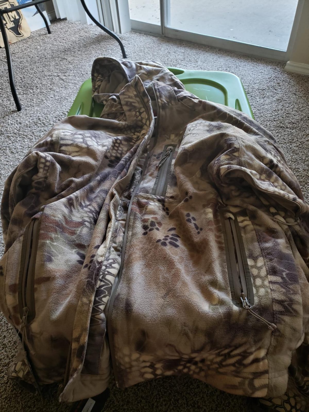 Kryptek Vellus Jacket for Men's | 3-Point Adjustable Hood, Waterproof & Windproof, Insulated Thinsulate Platinum for Hunting customer photo 1