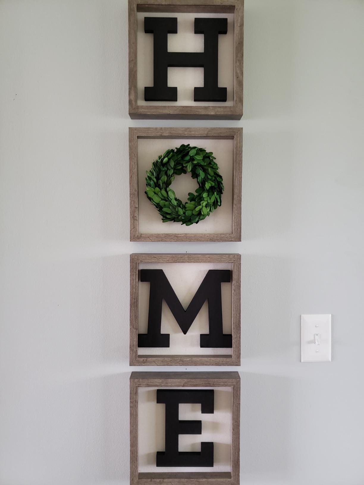 Creative Co-Op 9.75-Inch Preserved Genuine Boxwood Wreath, Green customer photo 2