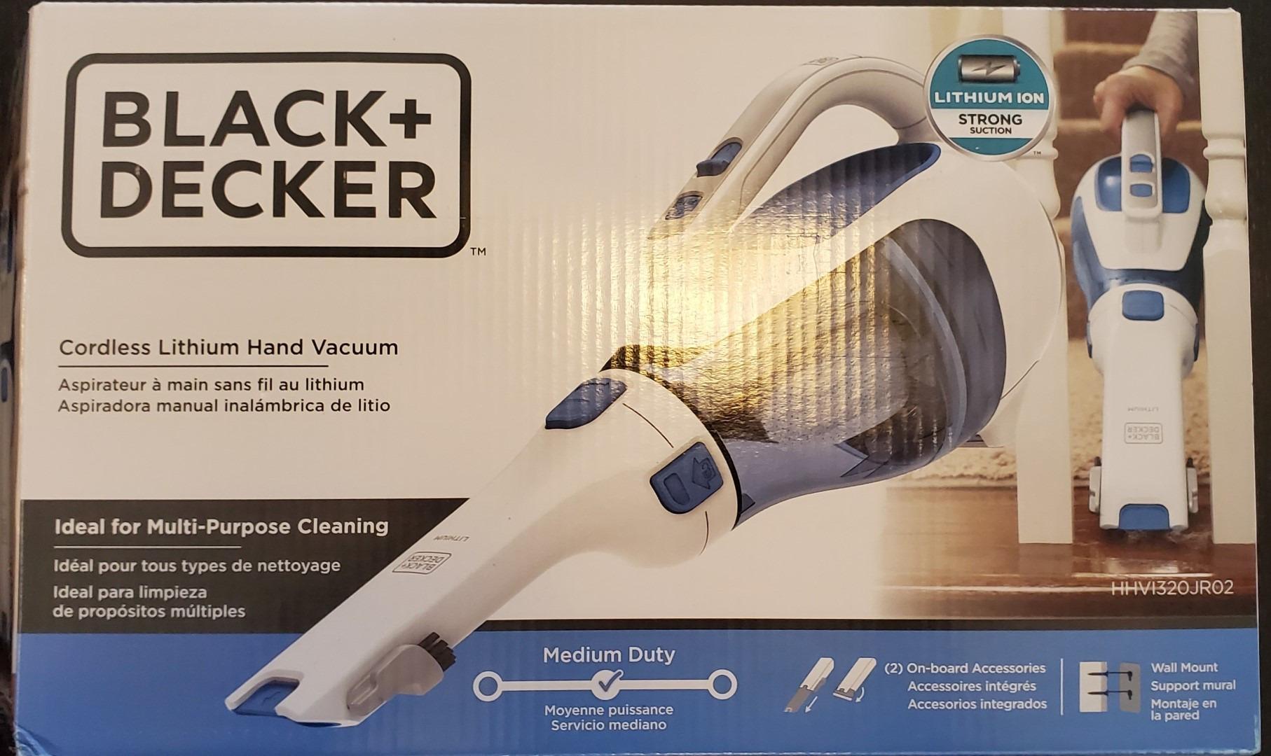 BLACK+DECKER dustbuster Handheld Vacuum, Cordless Car Vacuum Portable 12V, with Rotating and Extendable Nozzle (HHVI320JR02) customer photo 1