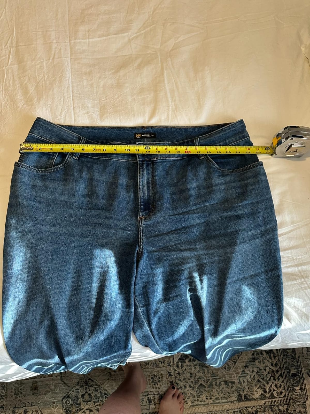 Lee Women's Plus Size Relaxed Fit Straight Leg Jean customer photo 1