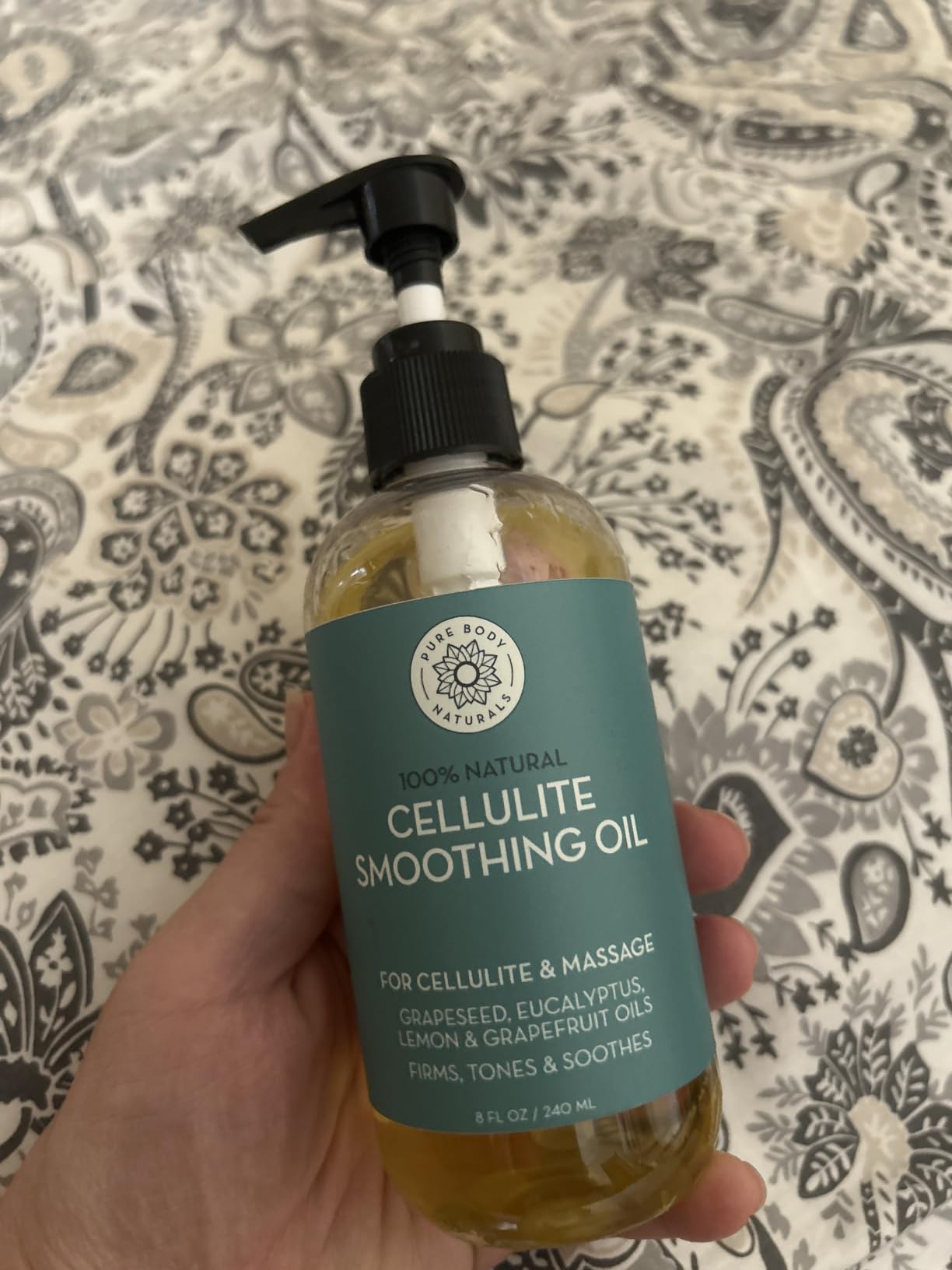 Cellulite Massage Oil for Legs & Thighs, 8 fl oz customer photo 1