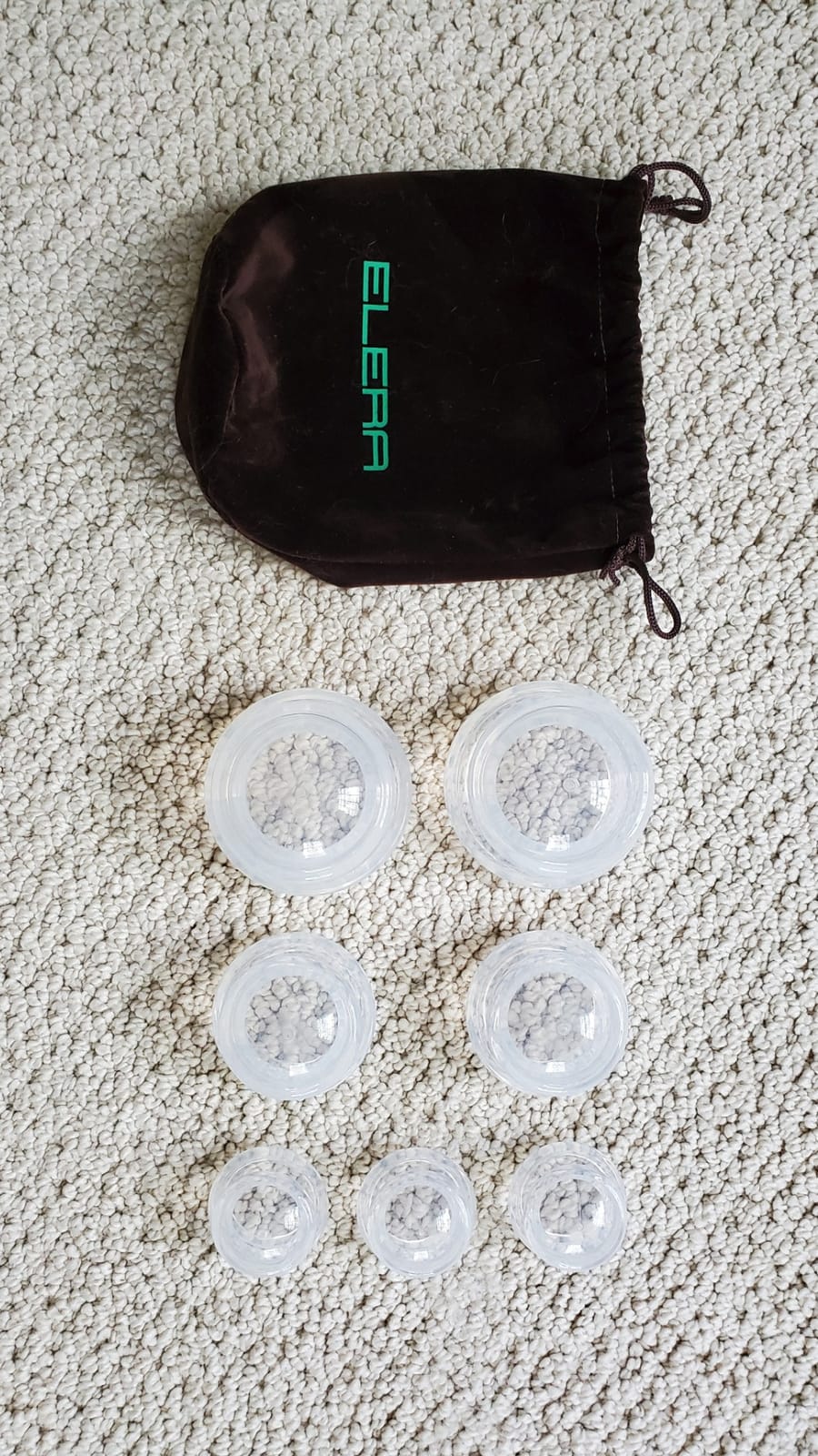 ELERA Silicone Cupping Therapy Set, Professionally Chinese Massage Cups for Cupping Therapy and Cellulite Reduction (7 Cups) customer photo 2