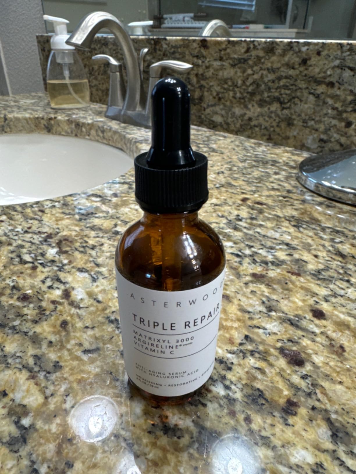 Asterwood Triple Repair Peptide Serum, Matrixyl 3000, Argireline & Vit. C customer photo 1
