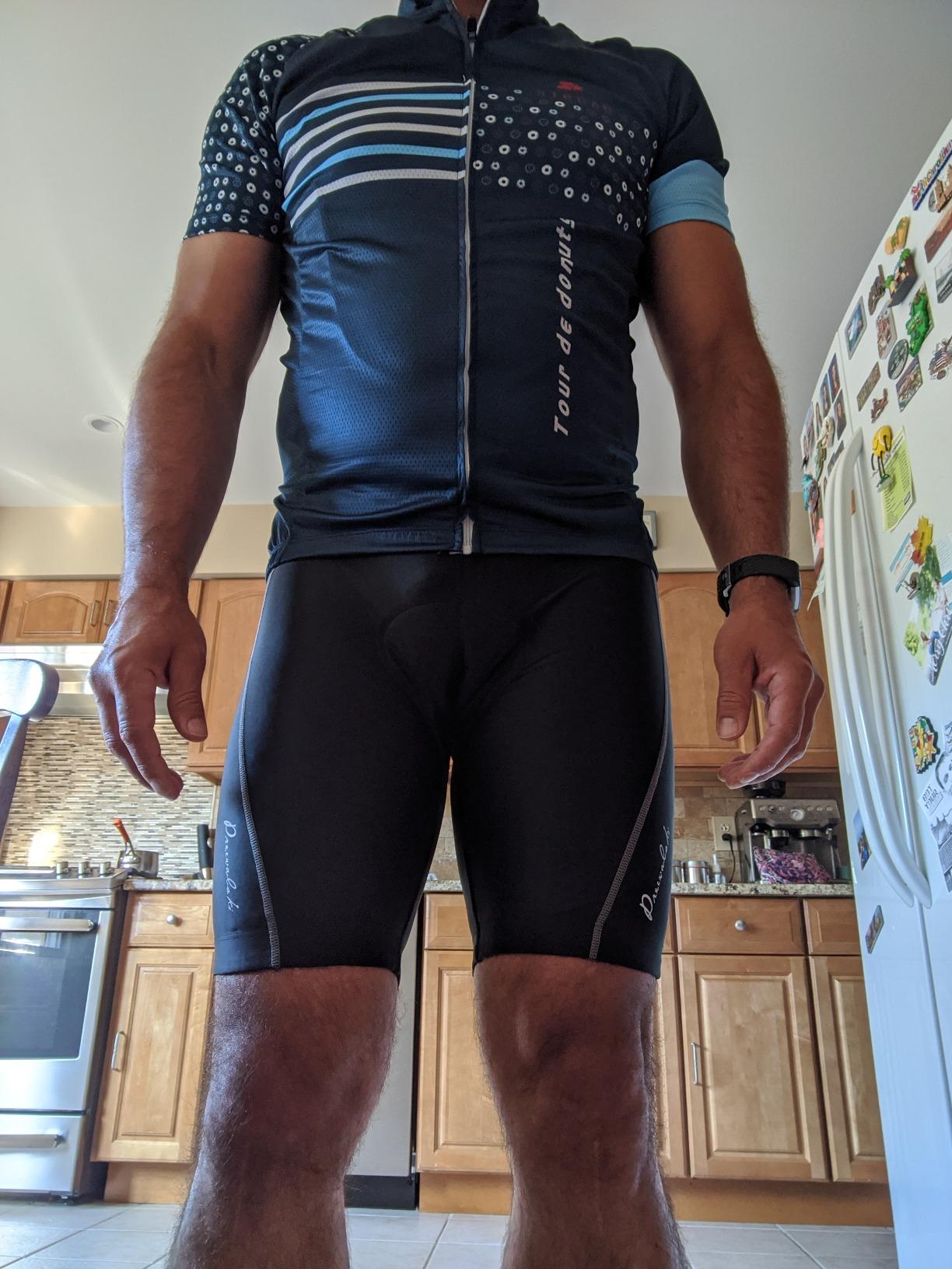 Przewalski Men’s 3D Padded Cycling Bib Shorts Bicycle Biking Bib Tights customer photo 2